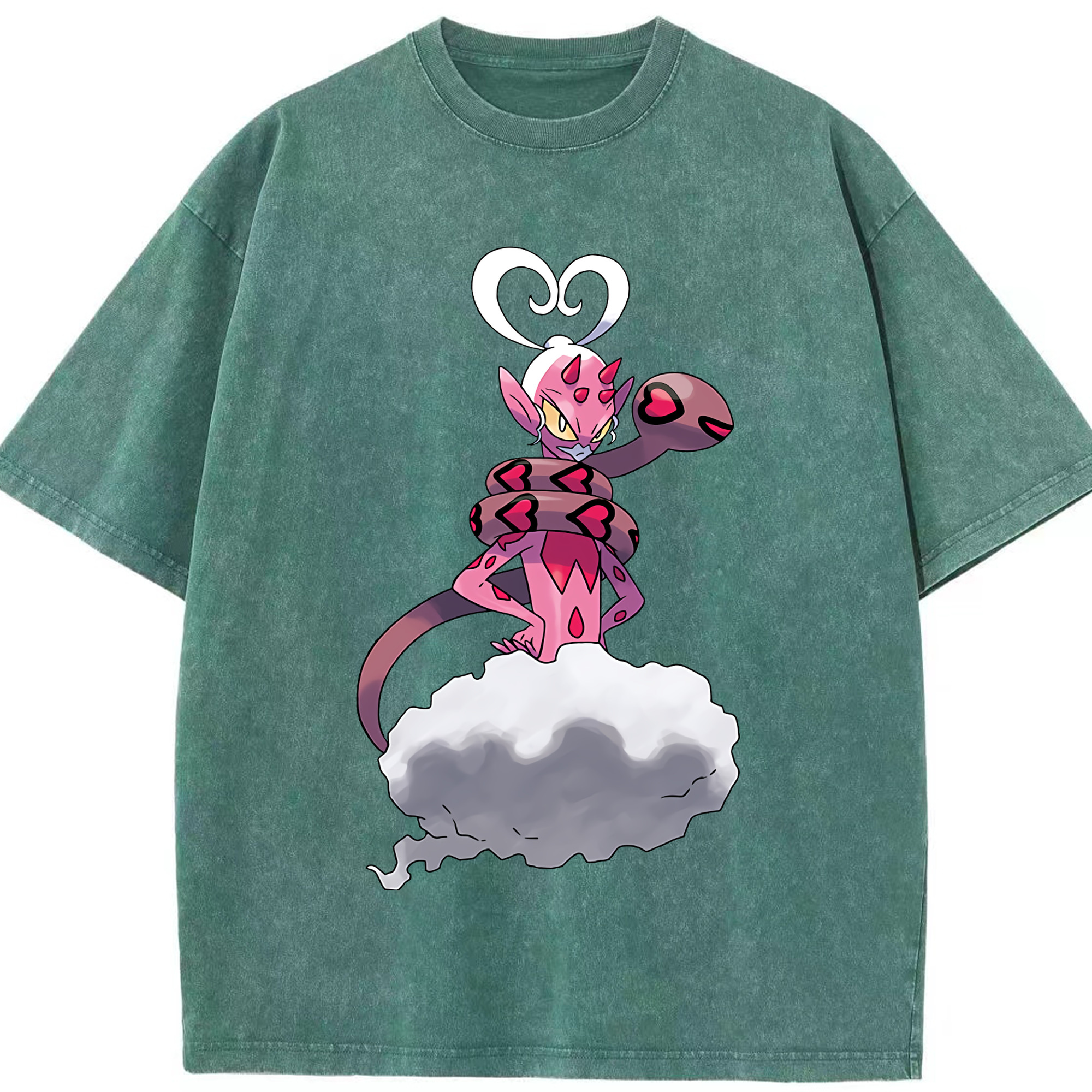 （画像用） ポケットモンスター Pokémon 綿100% ヴィンテージ風 半袖Tシャツ（フロントプリント）
